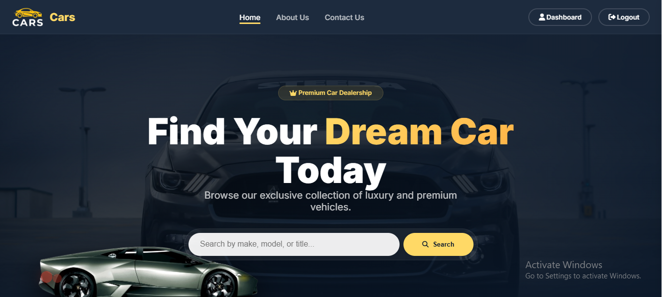 Cars Ecommerce