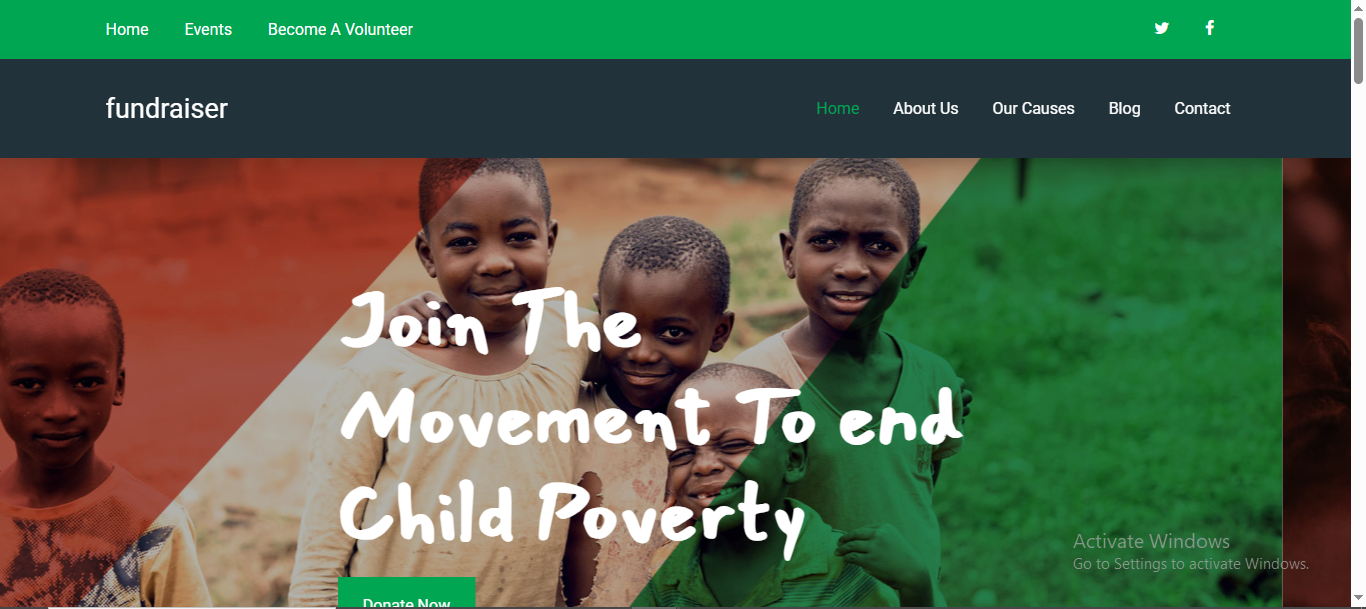 Charity Website